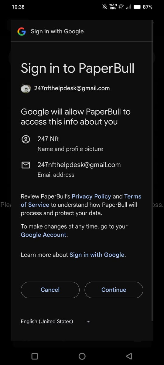 PaperBull Screenshot 3